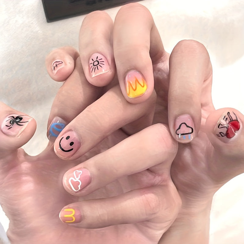 Bellevivo Nail Art Doodle Pens