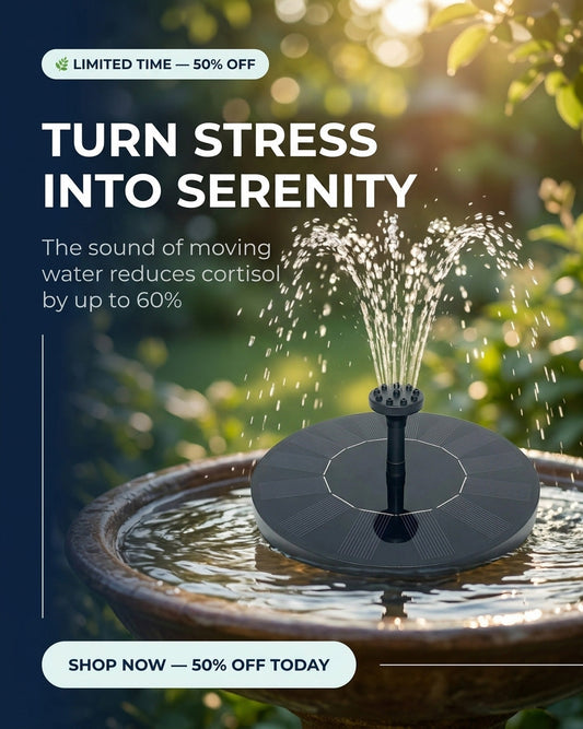 Solar Floating Fountain [50% OFF]