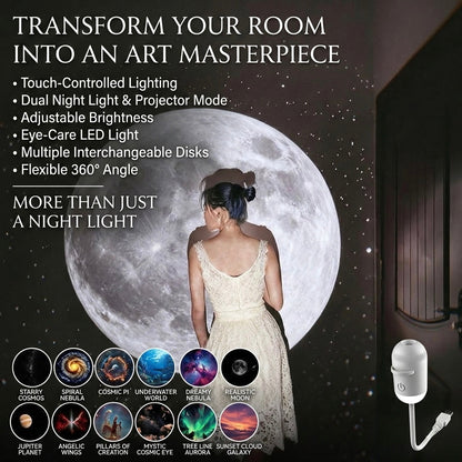 Starry Galaxy Light Projector [50% OFF]