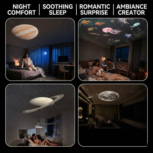 Starry Galaxy Light Projector [50% OFF]