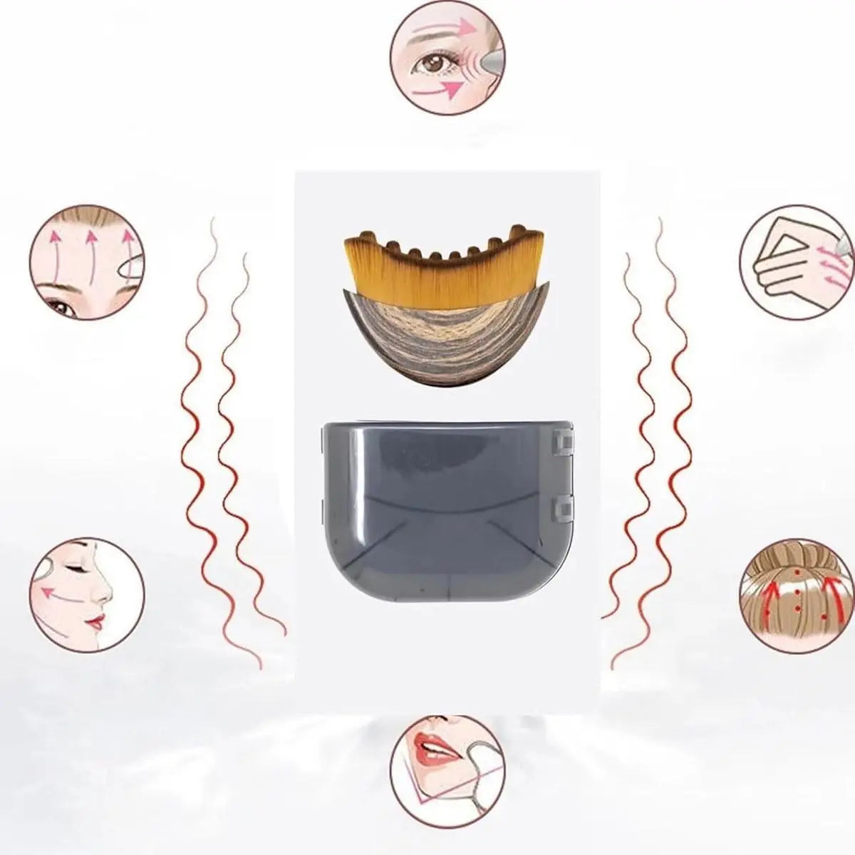 Lymphatic Contour Face Brush $24.99 [50% OFF]