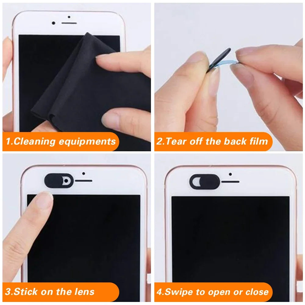 Ultra-Thin Mobile Phone, iPad & Laptop Lenses Privacy Sticker  [50% OFF TODAY]