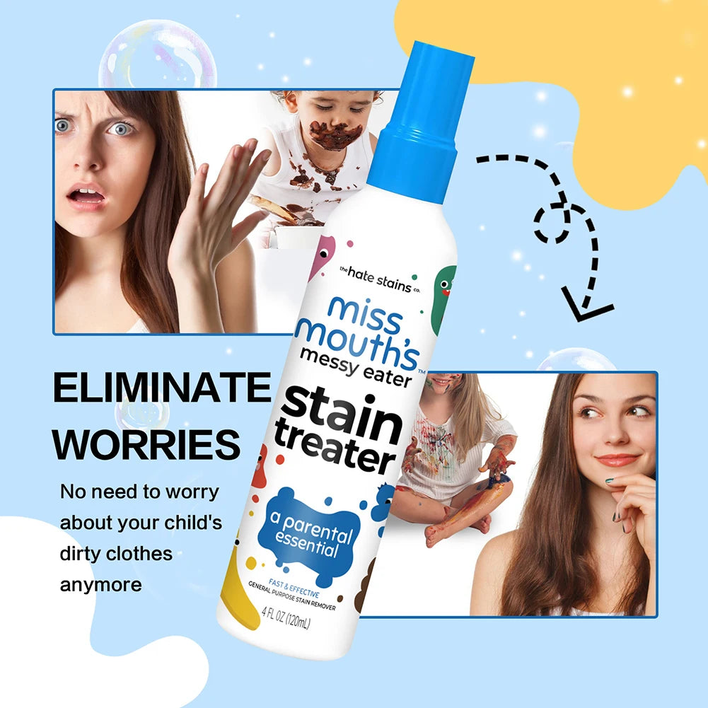 120ML Stain Remover for Clothes,Coat, Fabric Carpet and Portable Spray [50% OFF]