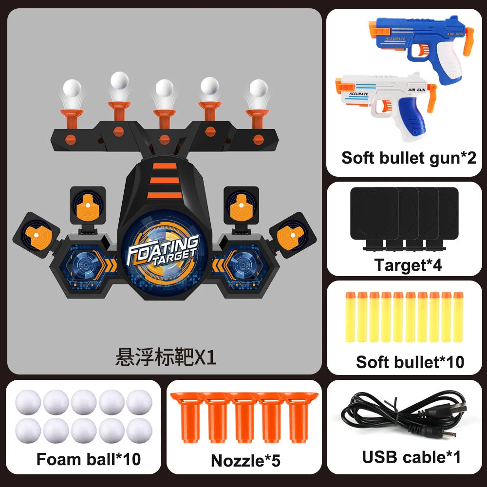 Floating Flying Ball Shooting Toy Gun Set  $100 [50% OFF]