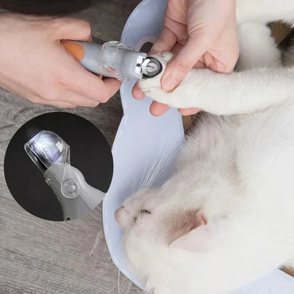 Professional Pet Nail Clipper Scissors With LED Light Cats, Dogs Nail Clippers [ 50% OFF ]
