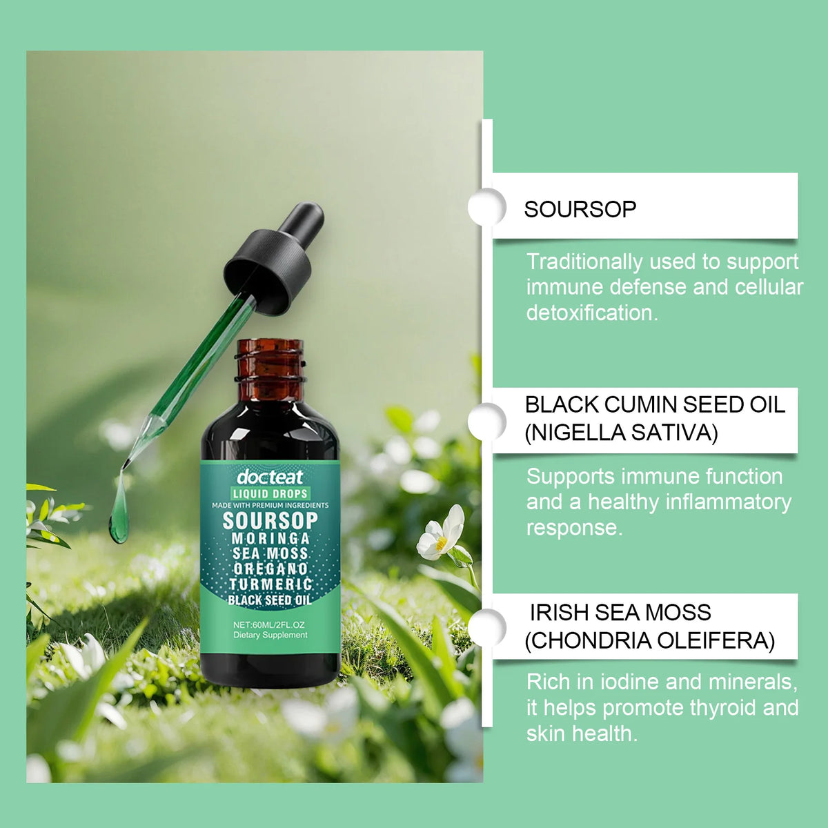 DOCTEAT™ Soursop Drops $25 (50% OFF TODAY)