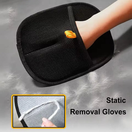 Pet Hair Removal Reusable Gloves [50% OFF]