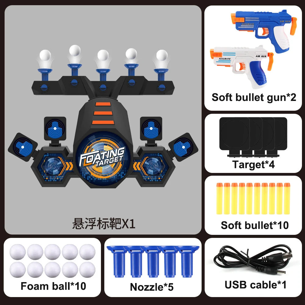 Floating Flying Ball Shooting Toy Gun Set  $100 [50% OFF]