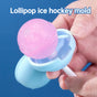 1pc Lollipop Ice Ball Molds Silicone Easy Release  Homemade Popsicle/Ice Cream Tools Ice Cube Molds