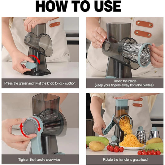 3 in 1 Vegetable Grater  [50% OFF]