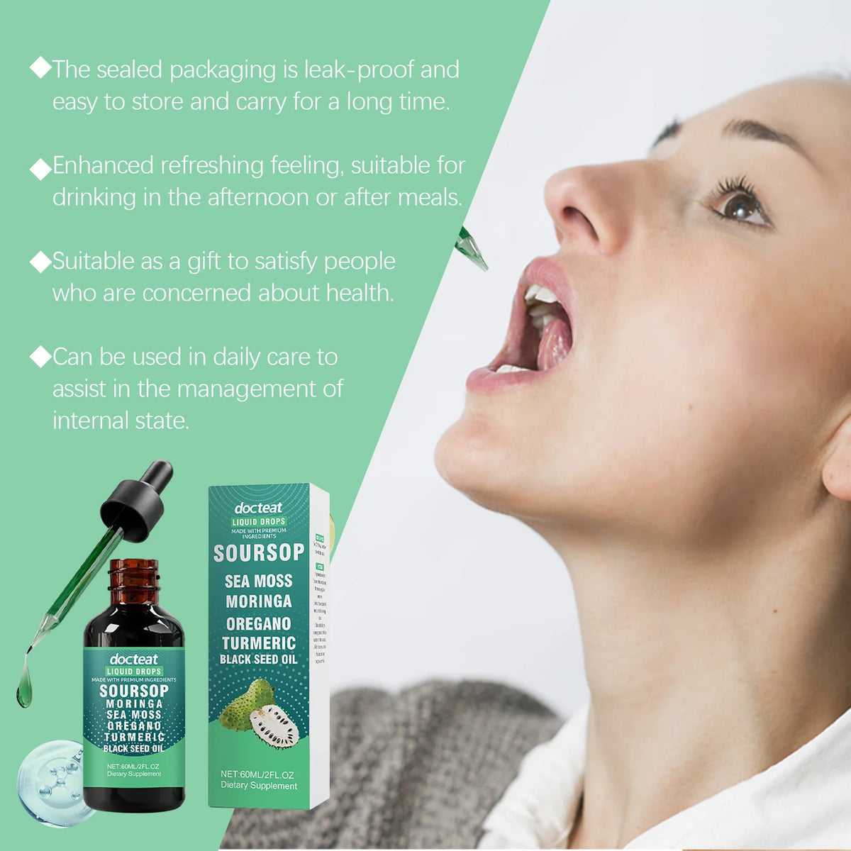 DOCTEAT™ Soursop Drops $25 (50% OFF TODAY)