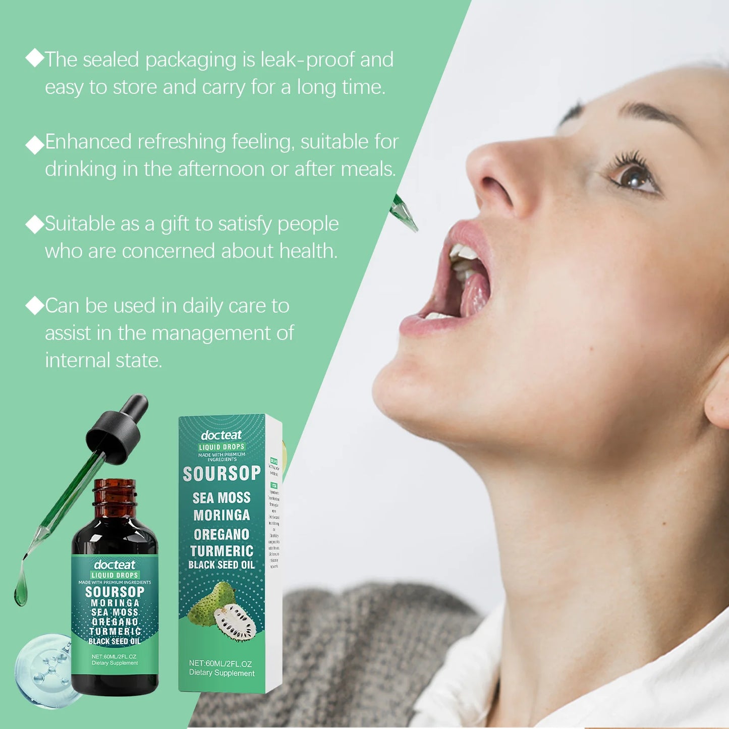 DOCTEAT™ Soursop Drops $25 (50% OFF TODAY)