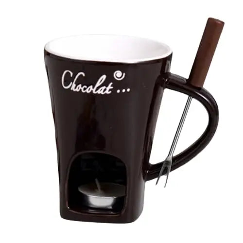 European Candle Cup with Fork [50% OFF]