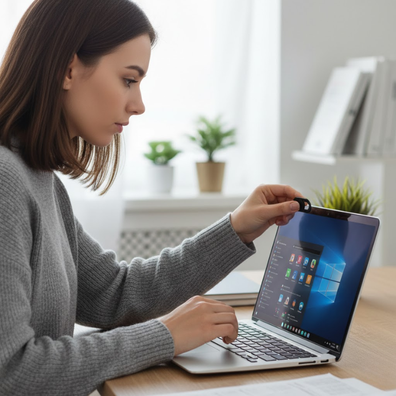 Ultra-Thin Mobile Phone, iPad & Laptop Lenses Privacy Sticker  [50% OFF TODAY]