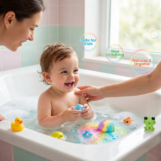 Bath bombs for kids with toys inside [50% OFF]
