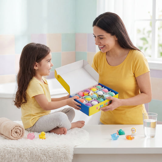 Bath bombs for kids with toys inside [50% OFF]